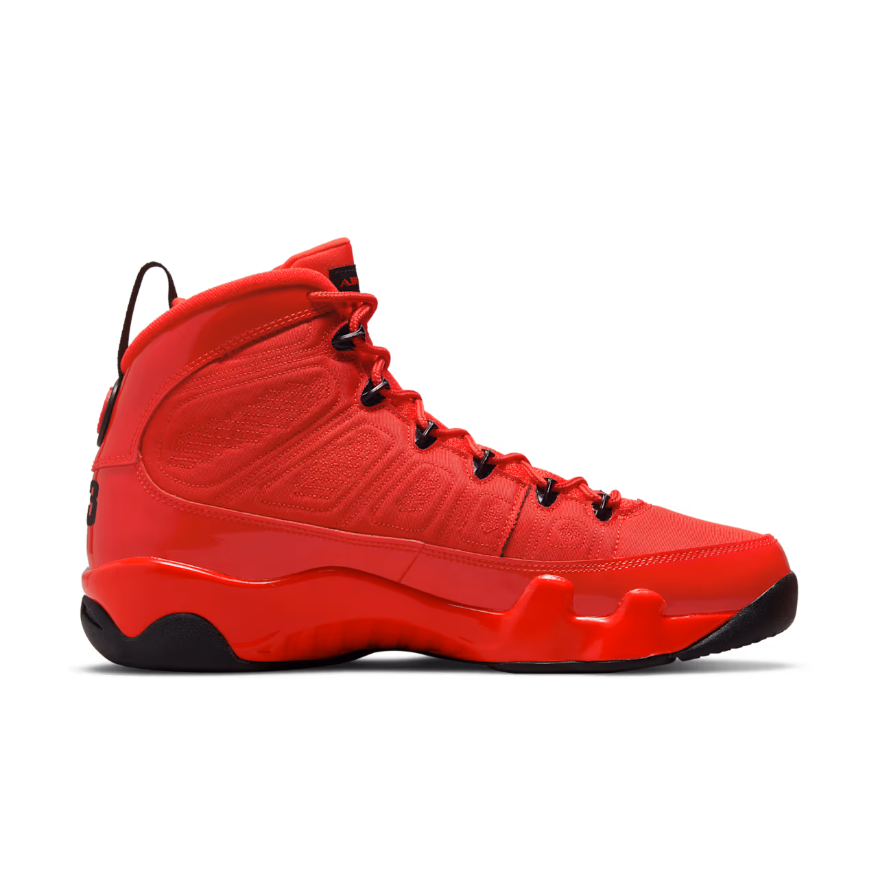 Jordan 9 Chile Red — Vista 3