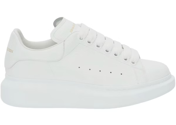 Alexander Mcqueen Oversized Triple White Womens — Vista 2