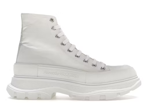 Alexander Mcqueen Tread Slick Boot White White — Xotic Sneakers Chile