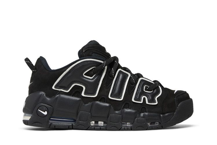 Ambush X Nike Air More Uptempo Low Black — Vista 2