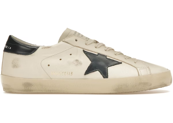 Golden Goose Super Star Beige Night Blue — Vista 2