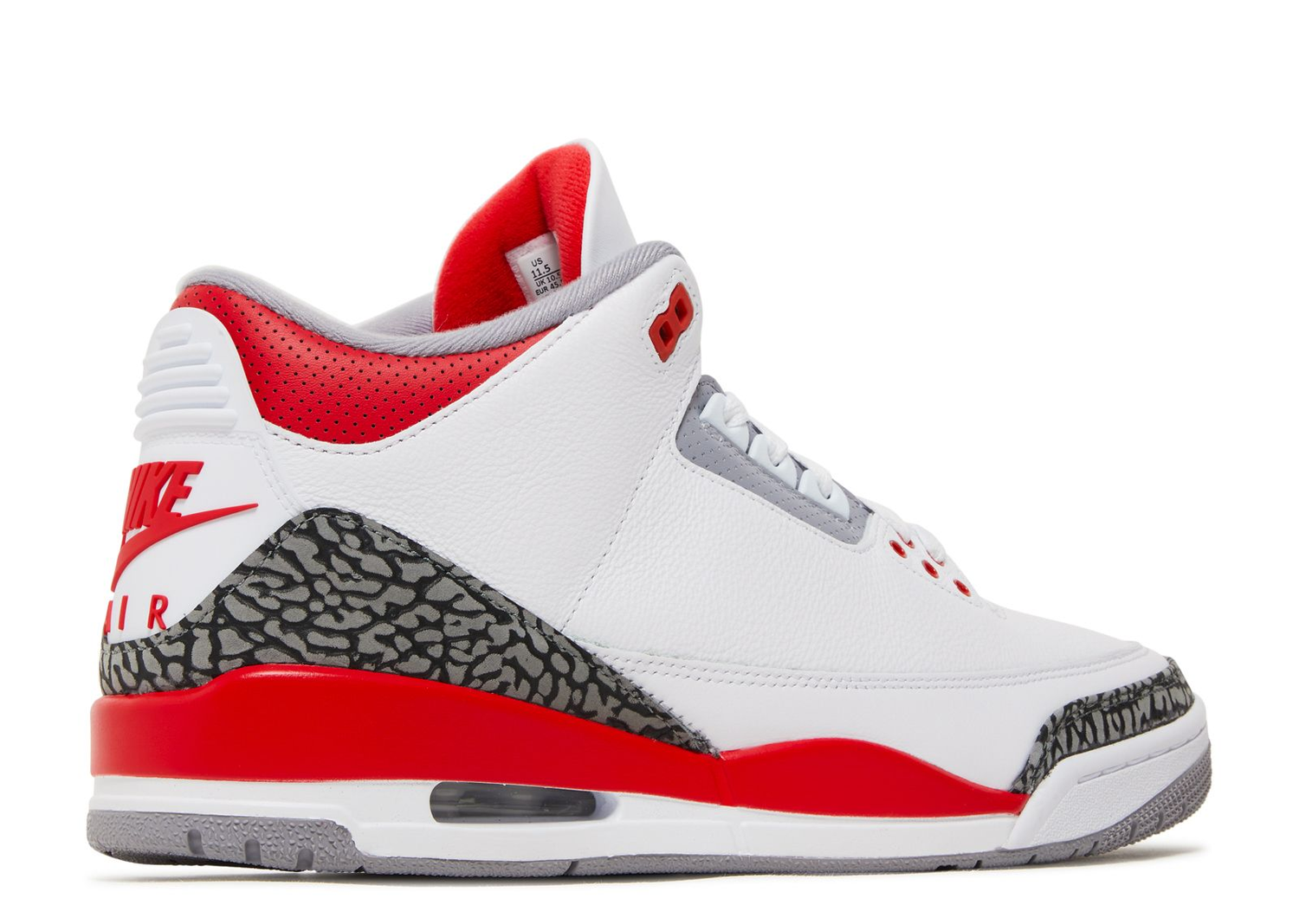 Jordan 3 Retro 'Fire Red' — Vista 3