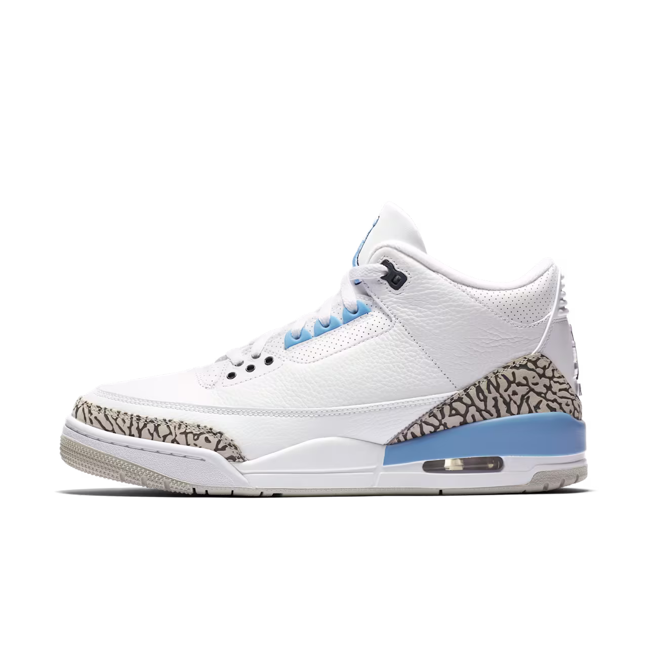 Jordan 3 Retro 'Valor Blue Unc' — Xotic Sneakers Chile