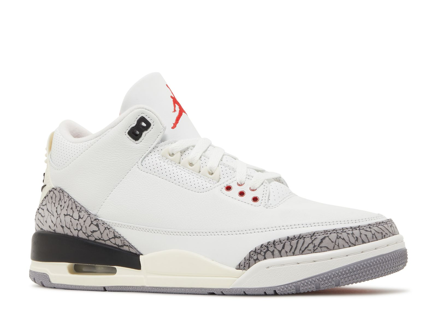 Jordan 3 Retro 'White Cement Reimagined' — Vista 2