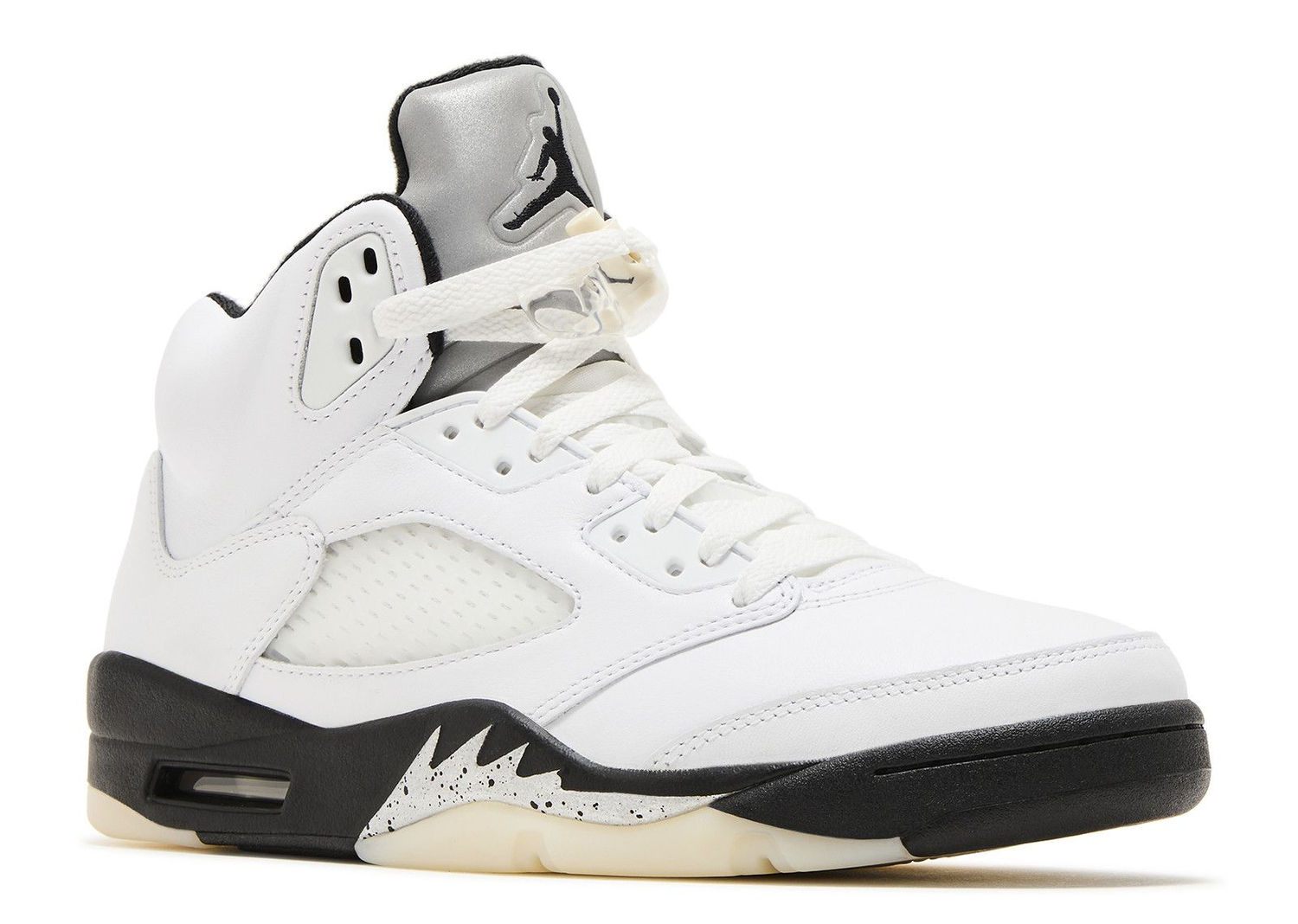 Jordan 5 Retro 'White Black' — Vista 2