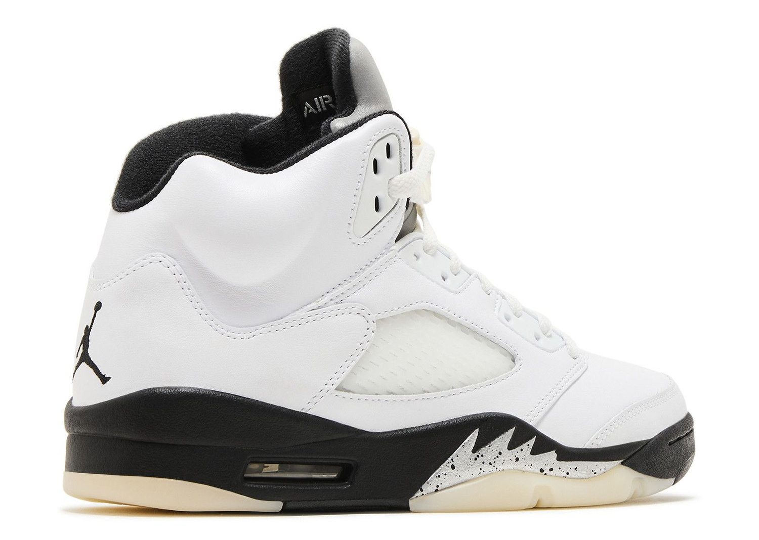 Jordan 5 Retro 'White Black' — Vista 3
