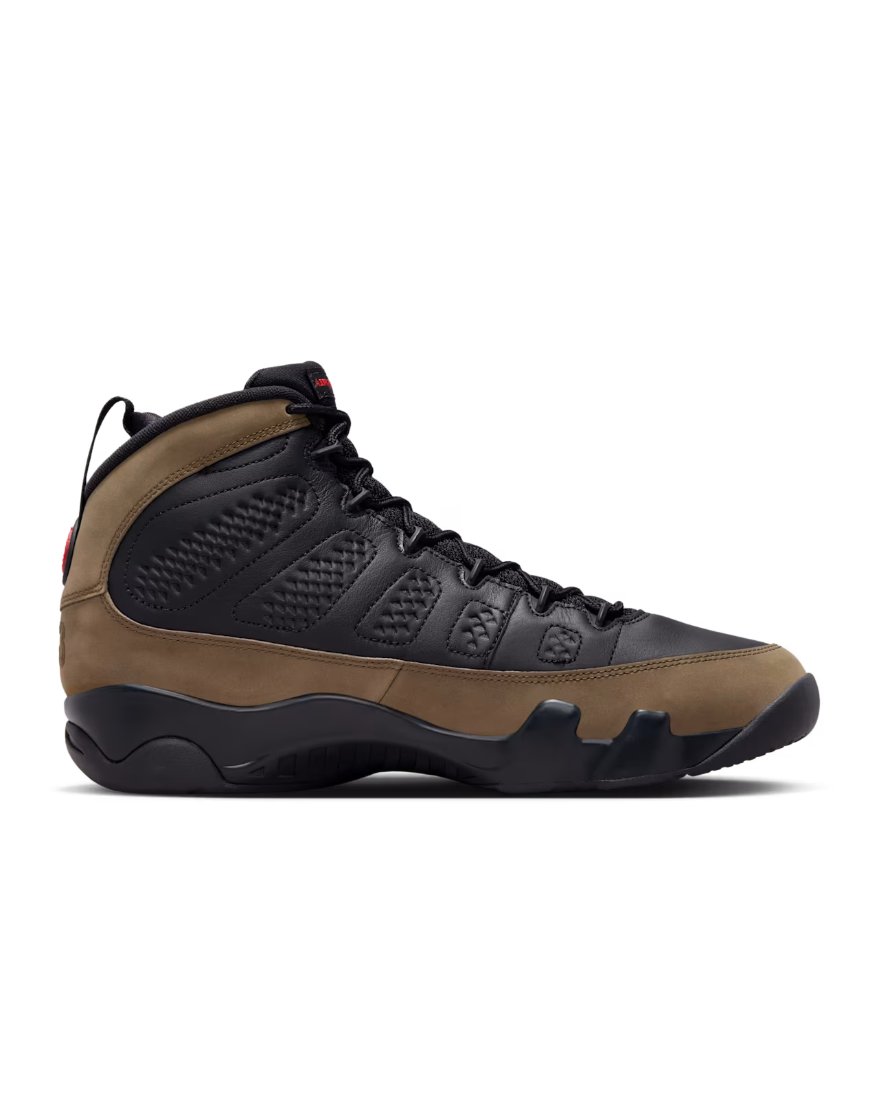 Jordan 9 Retro 'Olive' — Vista 3
