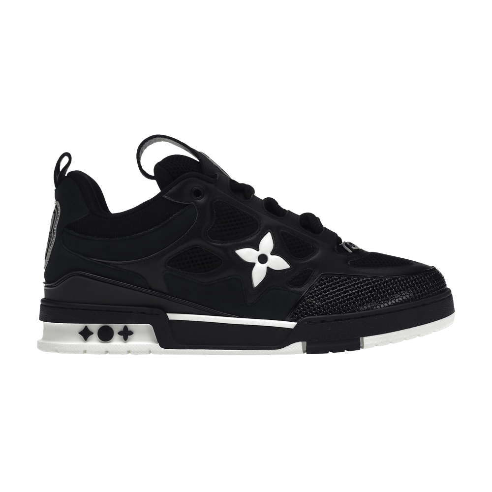 Lv Skate Sneaker Black White — Xotic Sneakers Chile