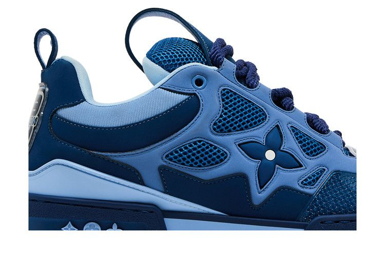 Lv Skate Sneaker Blue — Vista 3