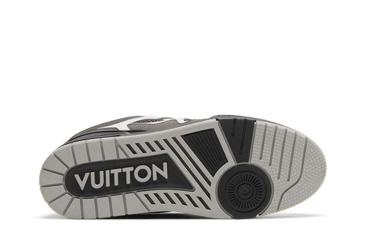 Lv Skate Sneaker Grey Black — Vista 5
