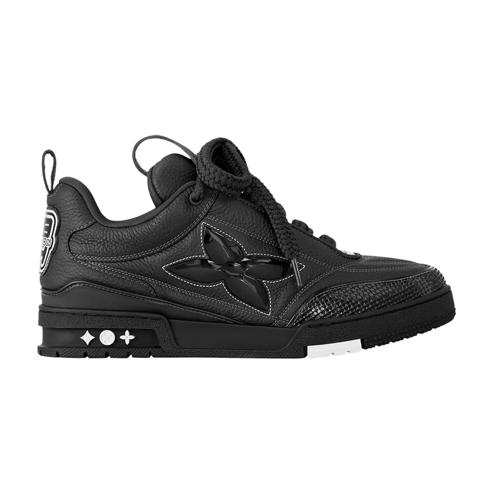 Lv Skate Sneaker Oversize Flower Black — Xotic Sneakers Chile