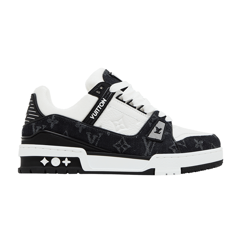 Lv Trainer Denim Noir — Xotic Sneakers Chile