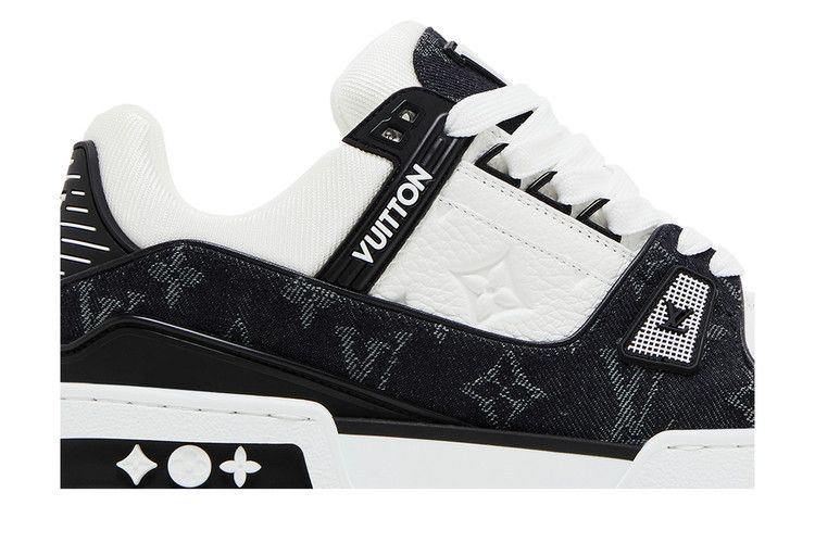 Lv Trainer Denim Noir — Vista 3