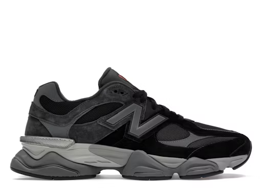 New Balance 9060 Black Castlerock Grey — Xotic Sneakers Chile
