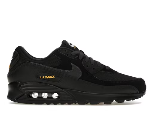 Nike Air Max 90 Black Speed Yellow — Xotic Sneakers Chile