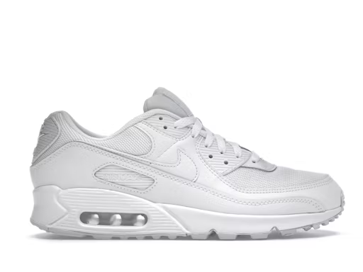 Nike Air Max 90 Recraft Triple White — Xotic Sneakers Chile