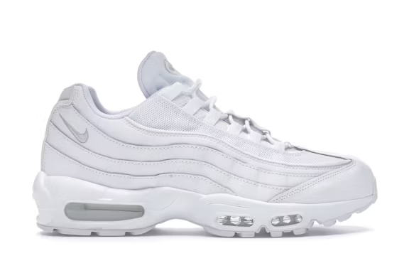 Nike Air Max 95 Essential White Grey Fog — Xotic Sneakers Chile