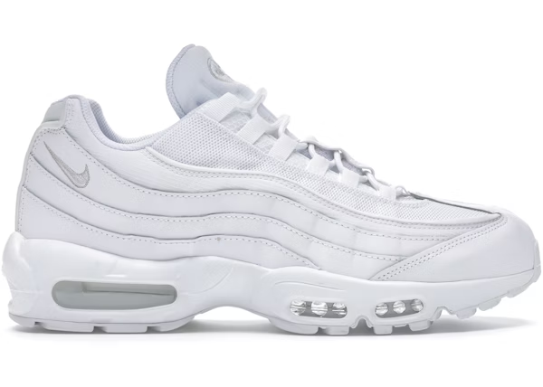 Nike Air Max 95 Essential White Grey Fog — Vista 2
