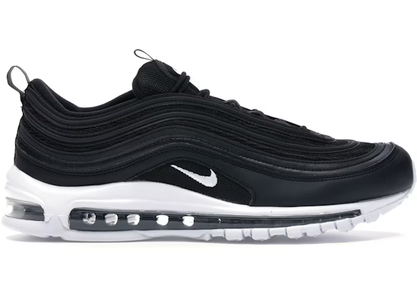 Nike Air Max 97 Black White — Vista 3