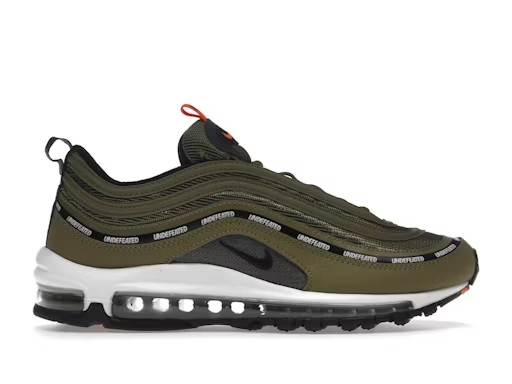 Nike Air Max 97 Undftd Black Militia Green — Xotic Sneakers Chile