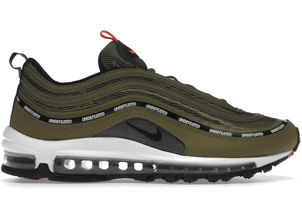 Nike Air Max 97 Undftd Black Militia Green — Vista 2