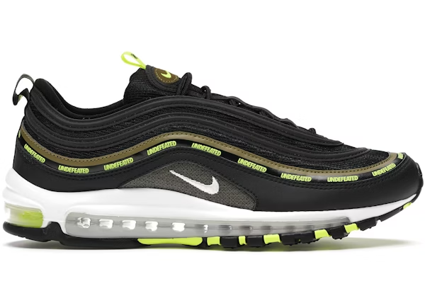 Nike Air Max 97 Undftd Black Volt — Vista 2