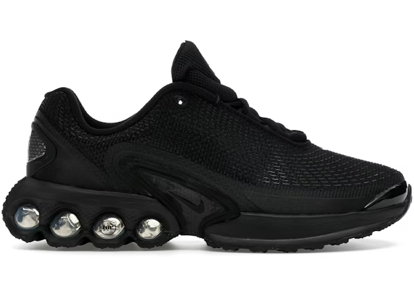 Nike Air Max Dn Black Metallic Dark Grey Gs — Vista 2