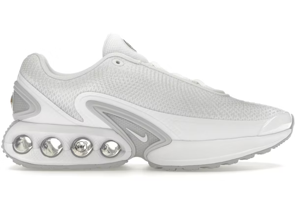 Nike Air Max Dn White Metallic Silver — Vista 2