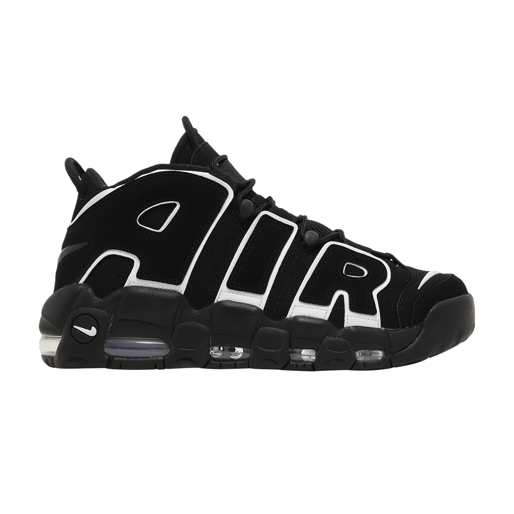 Nike Air More Uptempo 96 Black White 2023 — Xotic Sneakers Chile