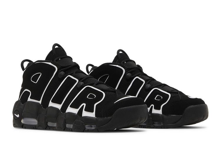 Nike Air More Uptempo 96 Black White 2023 — Vista 9