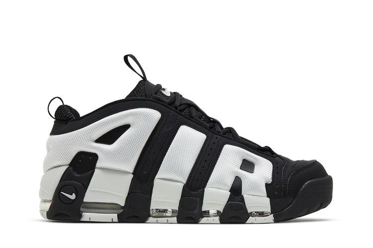 Nike Air More Uptempo Low Black Photon Dust — Vista 2