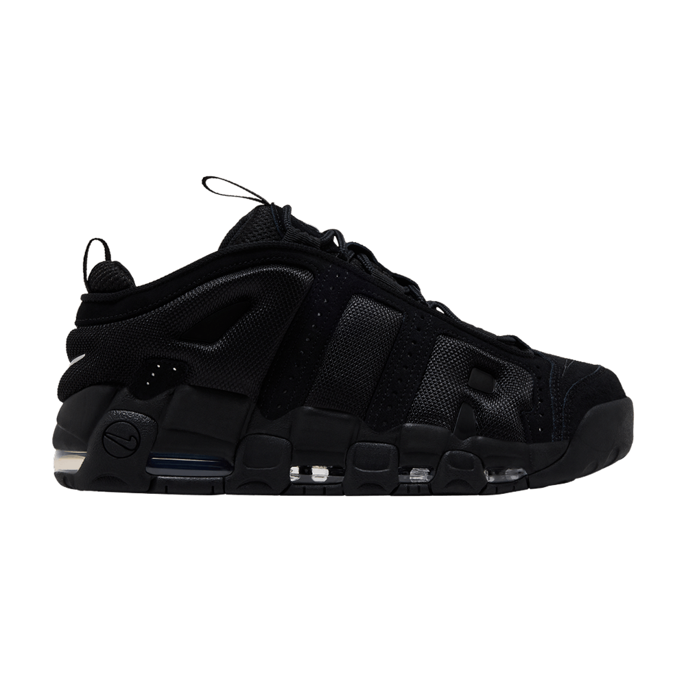 Nike Air More Uptempo Low Triple Black — Xotic Sneakers Chile