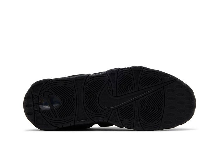 Nike Air More Uptempo Low Triple Black — Vista 5