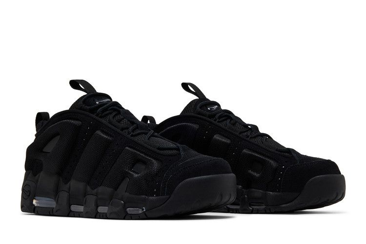 Nike Air More Uptempo Low Triple Black — Vista 9