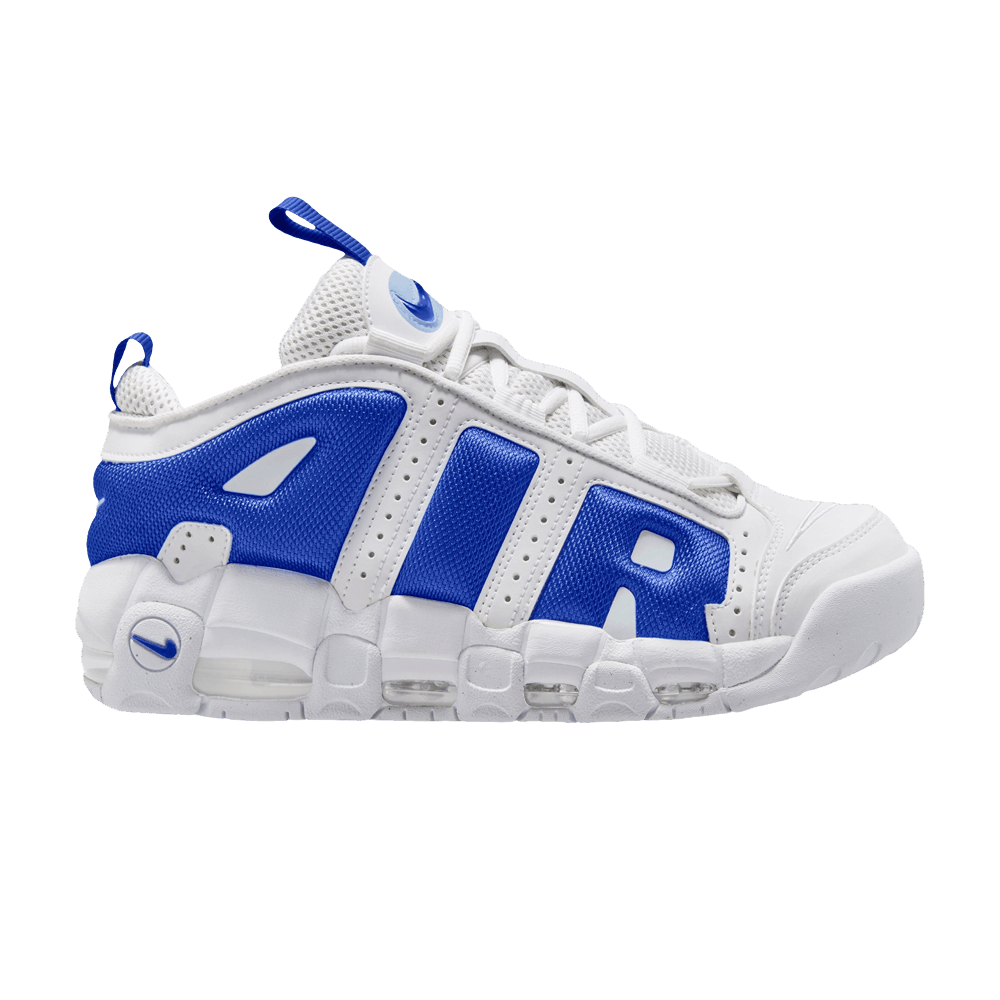 Nike Air More Uptempo Low White Hyper Royal — Xotic Sneakers Chile