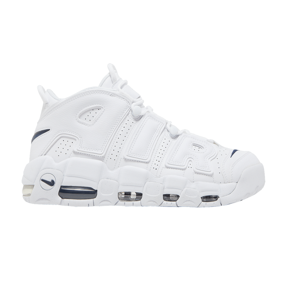 Nike Air More Uptempo White Midnight Navy — Xotic Sneakers Chile