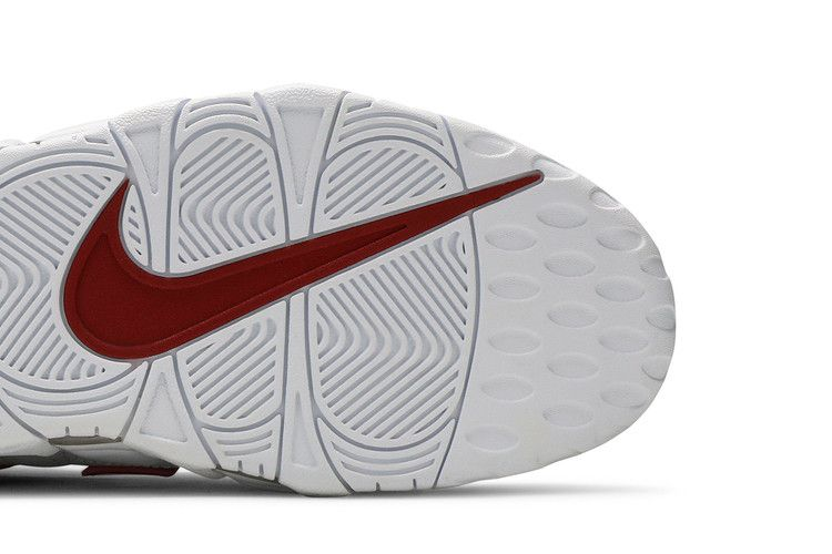 Nike Air More Uptempo White Varsity Red 2021 — Vista 6