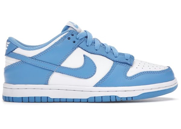 Nike Dunk Low Unc 2021 Gs — Vista 2