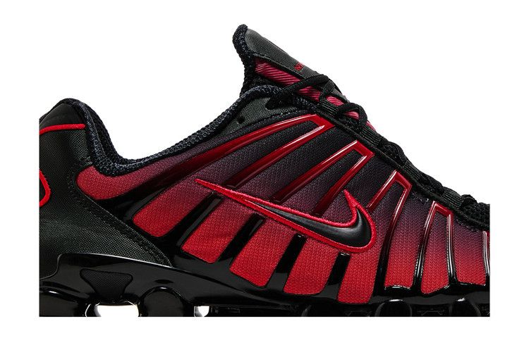 Nike Shox Tl Black Red Gradient — Vista 3