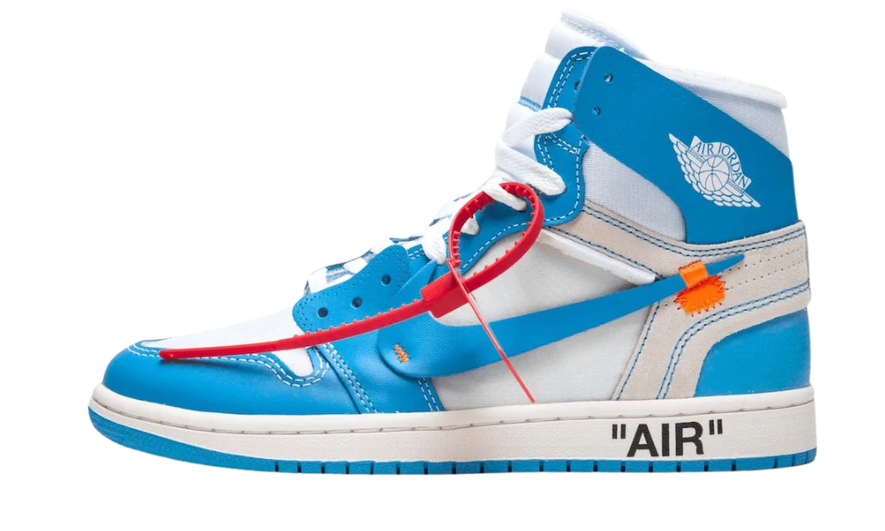 Off White X Jordan 1 Retro High 'Unc' — Xotic Sneakers Chile