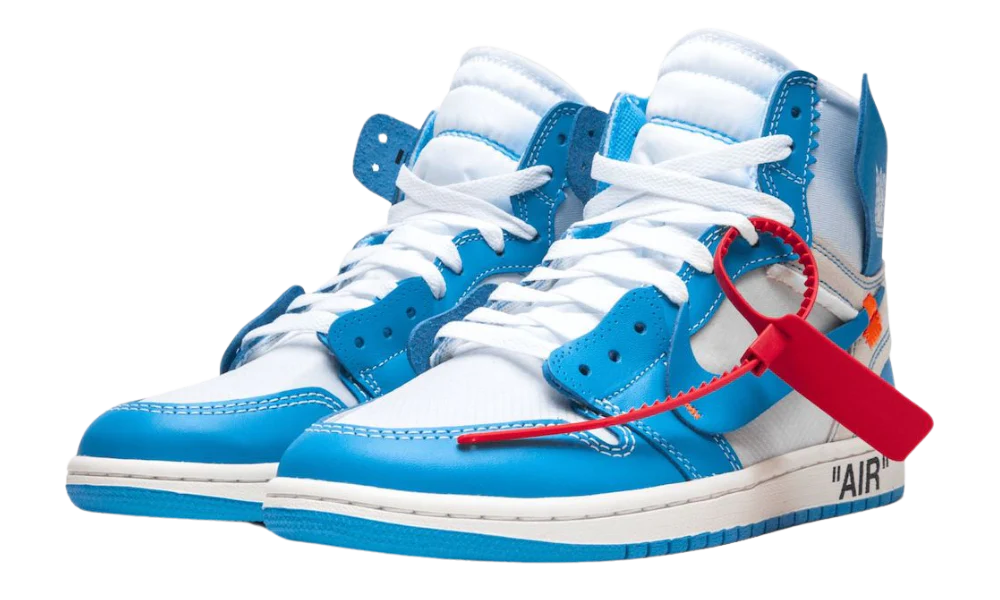 Off White X Jordan 1 Retro High 'Unc' — Vista 2
