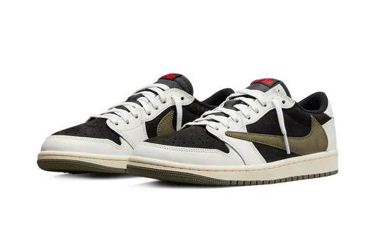 Travis Scott X Jordan 1 Low 'Olive' — Vista 2