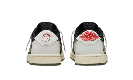 Travis Scott X Jordan 1 Low 'Olive' — Vista 4