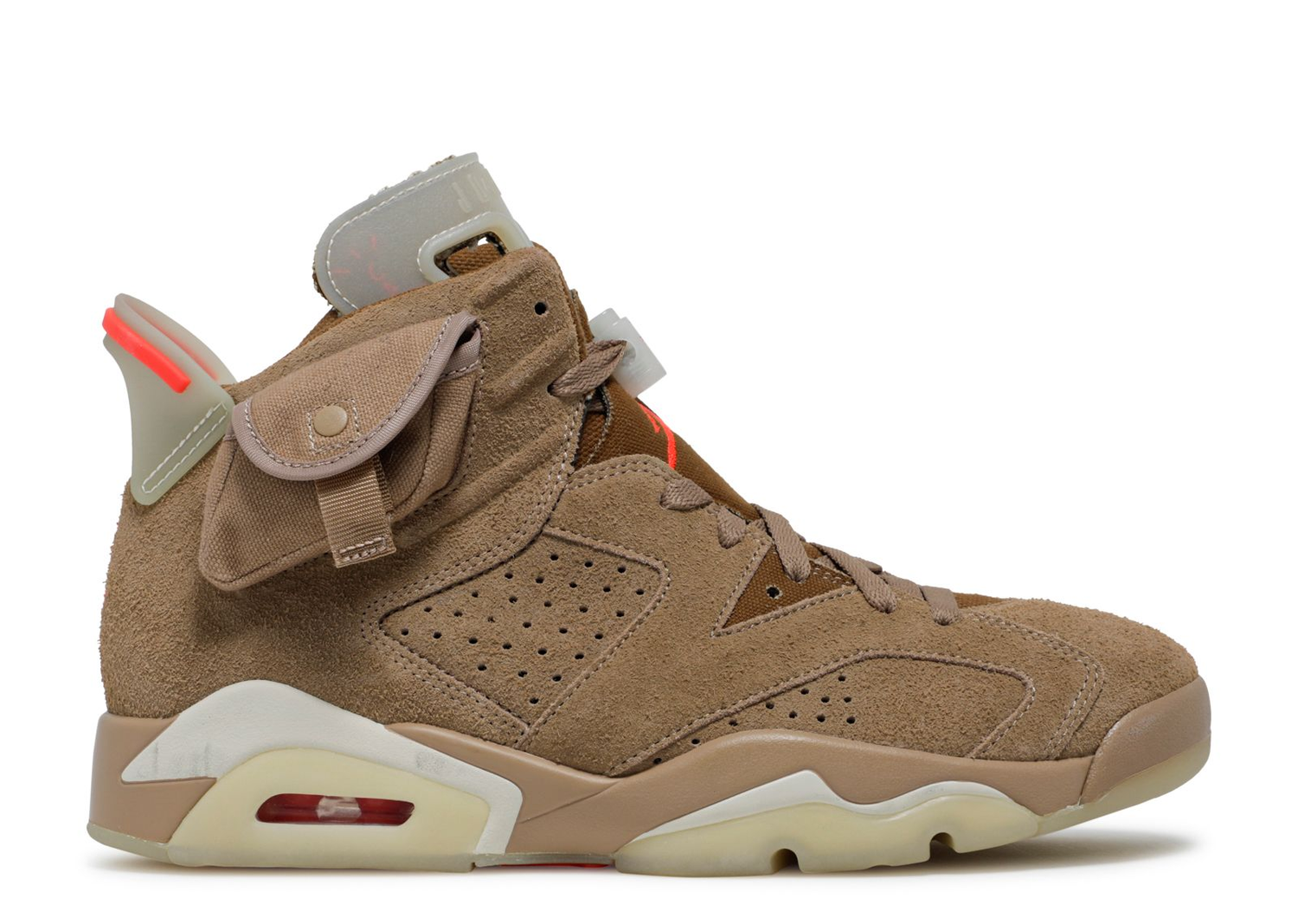 Travis Scott X Jordan 6 'British Khaki' — Xotic Sneakers Chile