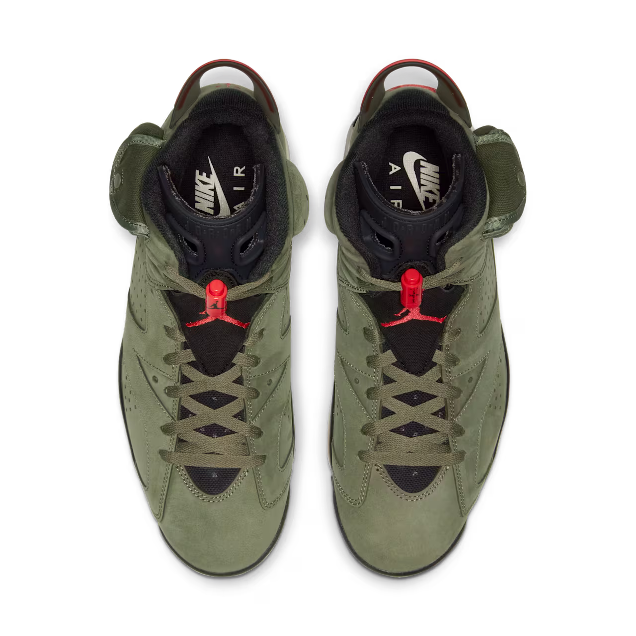 Travis Scott X Jordan 6 'Olive' — Vista 4