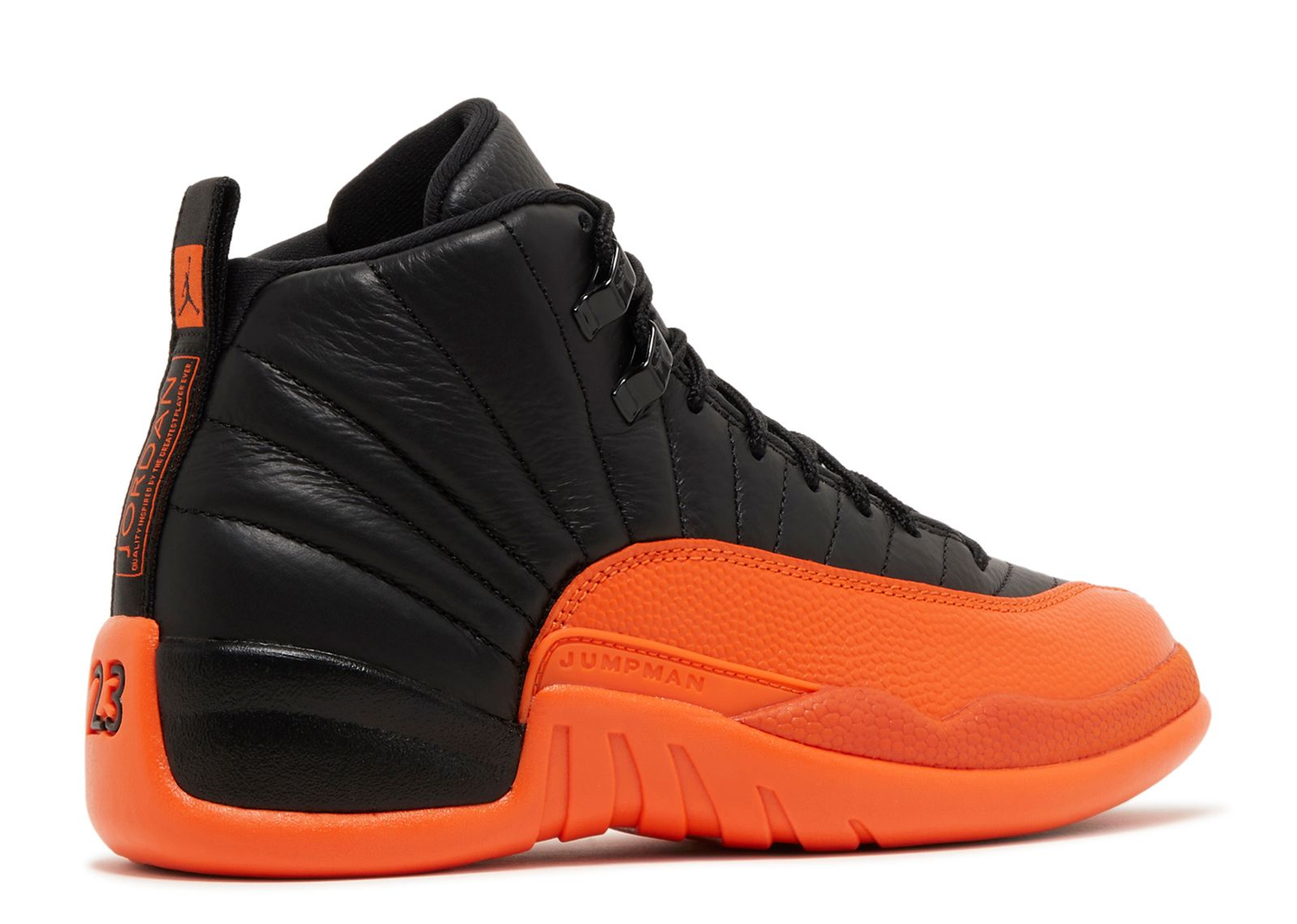 Wmns Jordan 12 'Brilliant Orange' — Vista 3