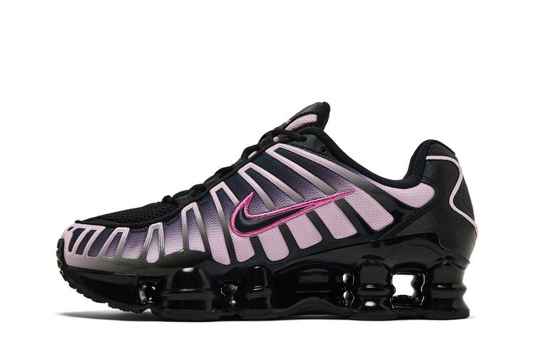Wmns Nike Shox Tl Black Playful Pink — Vista 4