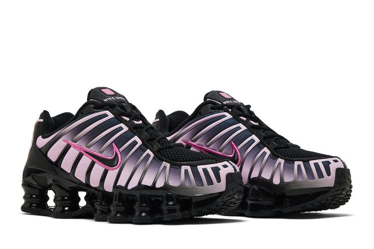 Wmns Nike Shox Tl Black Playful Pink — Vista 9