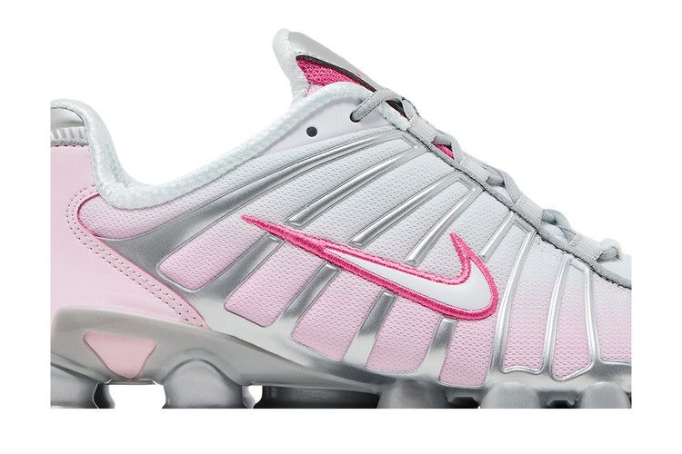 Wmns Nike Shox Tl Metallic Platinum Pink Foam — Vista 3