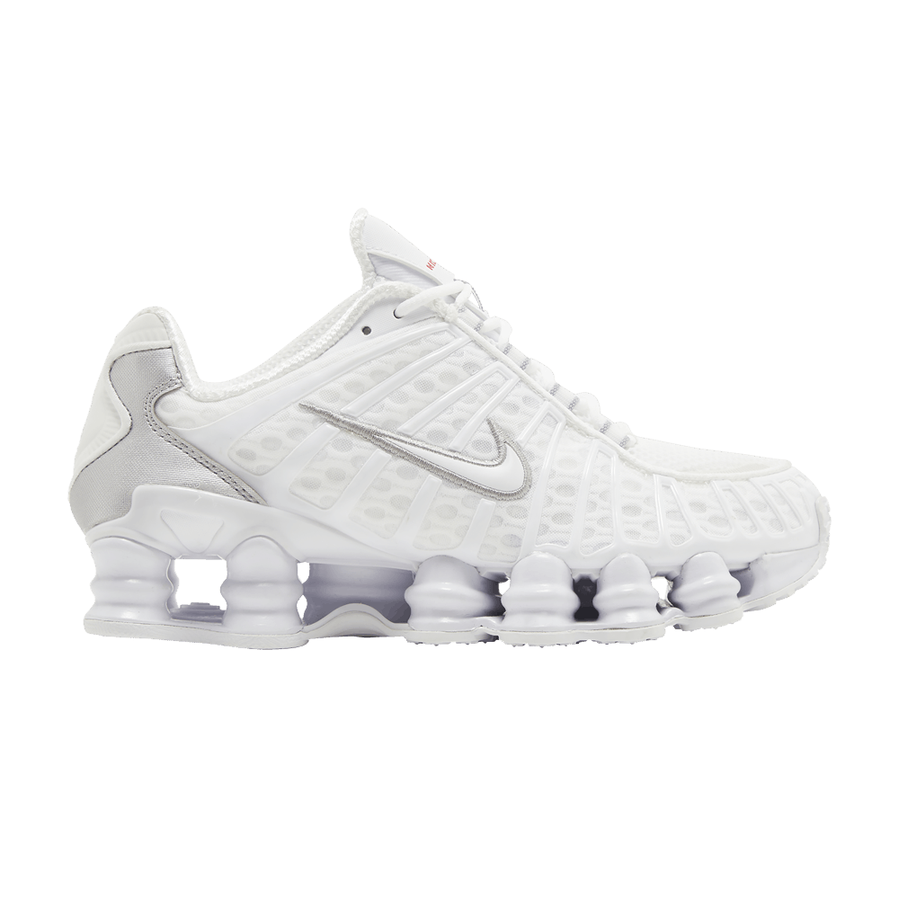 Wmns Nike Shox Tl White Silver — Xotic Sneakers Chile